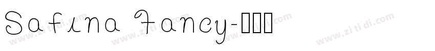 Safina Fancy字体转换